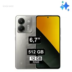 XIAOMI - Smartphone POCO M7 Pro 12GB 512GB Dual Sim - NEGRO