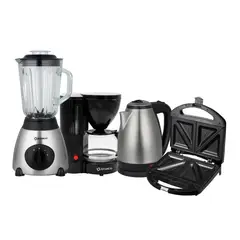 IMACO - Combo Licuadora Imaco+ Hervidor+Sandw +Cafetera