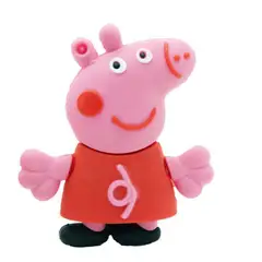 GENERICO - USB PENDRIVE DE 16 GB CERDITA ROSADA