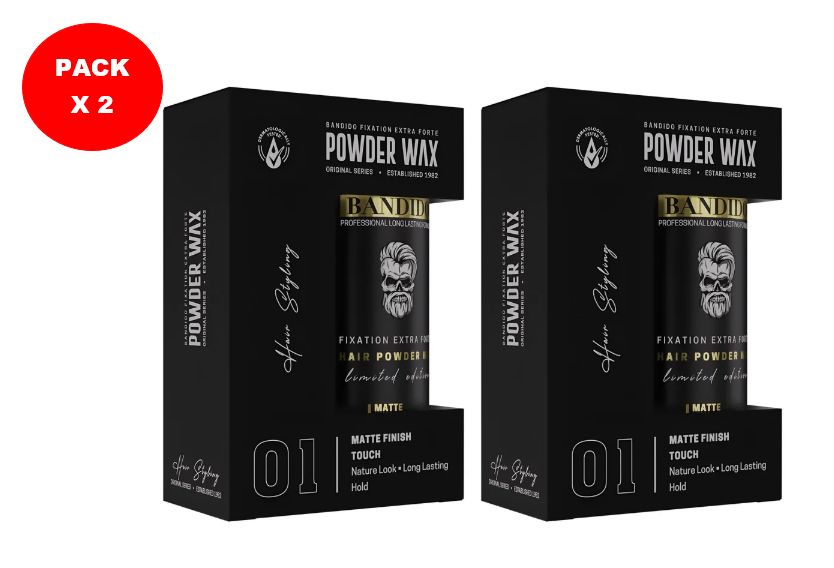 Pack x2 Bandido Polvo Texturizador Extra Volumen Matte 32gr