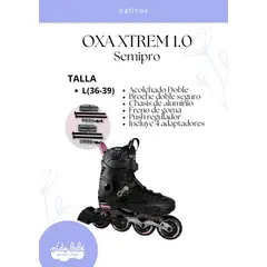 OKA - PATIN LINEAL OXA XTREMN 1.0 SEMIPRO PINK L (36 a 39)