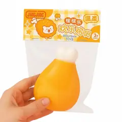GENERICO - Squishy modelo Pierna de pollo 9cm