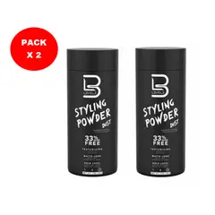 GENERICO - Duo Pack L3VEL 3 Polvo Texturizador Para Cabello Styling Powder 30gr