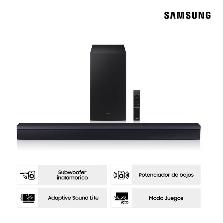 Soundbar Bluetooth 2.1 CH HW-B450 2025