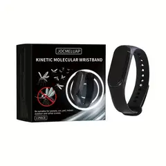 GENERICO - Pulsera Repelente Antimosquitos Molecular Cinético con Reloj Multifuncional