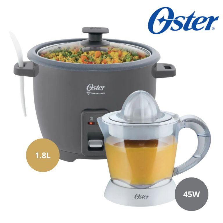 Combo Olla Arrocera 18L + Exprimidor de Naranja