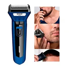 OEM - Afeitadora Inalámbrica 3 en 1 para hombre