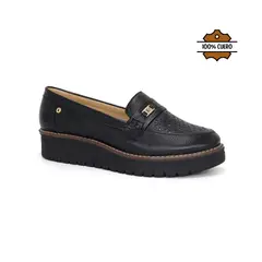 PAR&SS - Mocasines Casuales Mujer De Cuero KA25Q4-KALIKA