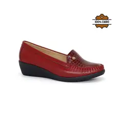 PAR&SS - Mocasines Casuales Mujer De Cuero KA25Q4-MEGAN