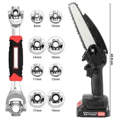 OEM - Kit Herramientas: Motosierra + Llave 48 en 1