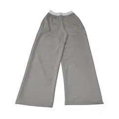 GENERICO - Pantalón palazo french terry mujer