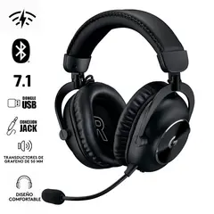LOGITECH - AUDIFONO C/MICROF. G PRO X 2 LIGHTSPEED WIRELESS