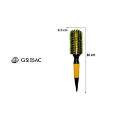 GENERICO - CEPILLO TERMICO IONIC CERDAS MIXTAS AMARILLO N28