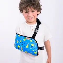 GENERICO - Cabestrillo niño ambidiestro MODELO CAPIBARA AMARILLO