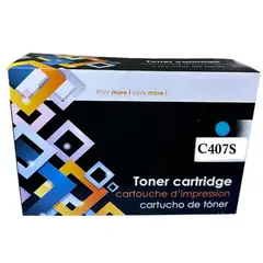 GENERICO - TÓNER COMPATIBLE SAMSUNG CLT-C407S CYAN