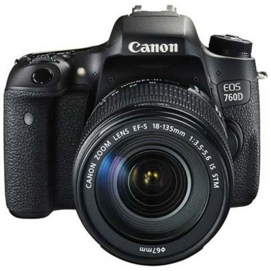 EOS 760D DSLR Cámara con 18-55mm IS STM lente- Reacondicionado