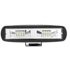 GENERICO - Faro Led Platanito Espejo Luz Blanca 36W 12V 1PCS