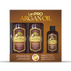 LANPRO ARGAN OIL - Pack Shampoo + Acondicionador + Aceite