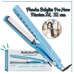 BABYLISS PRO - Plancha Nano Titanium XL 1 1/4" BNT9091TXLPE
