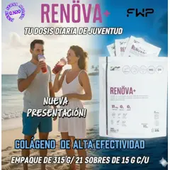 GENERICO - COLAGENO RENOVA + CON BIOPEPTIDOS ACTIVOS PAQUETE DE 315 GR + REGALO TOMATODO