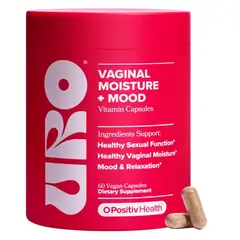 GENERICO - URO O Positiv Hidratación Íntima & Mood Boost para Mujeres – Fórmula Activa 60 cáps.