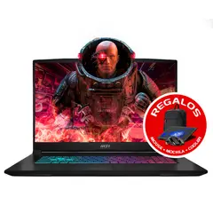 MSI - LAPTOP KATANA 17 B13VFK 17.3” Core i7-13620H 44GB 1TB RTX4060 8GB NEGRO MIPCLISTA MI PC LISTA