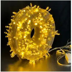 OEM - Guirnalda luces navideña LED color calido 100 metros m en carrete lineal para decoracion