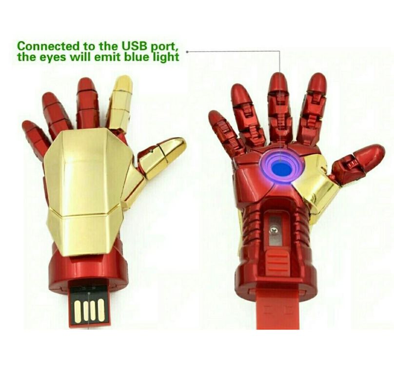 Usb Pendrive Memoria - Mano Hombre de Hierro - 64g