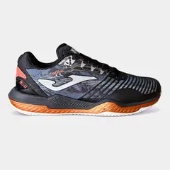 JOMA - Zapatillas Tenis Point Men 2501 AC Negro Naranja