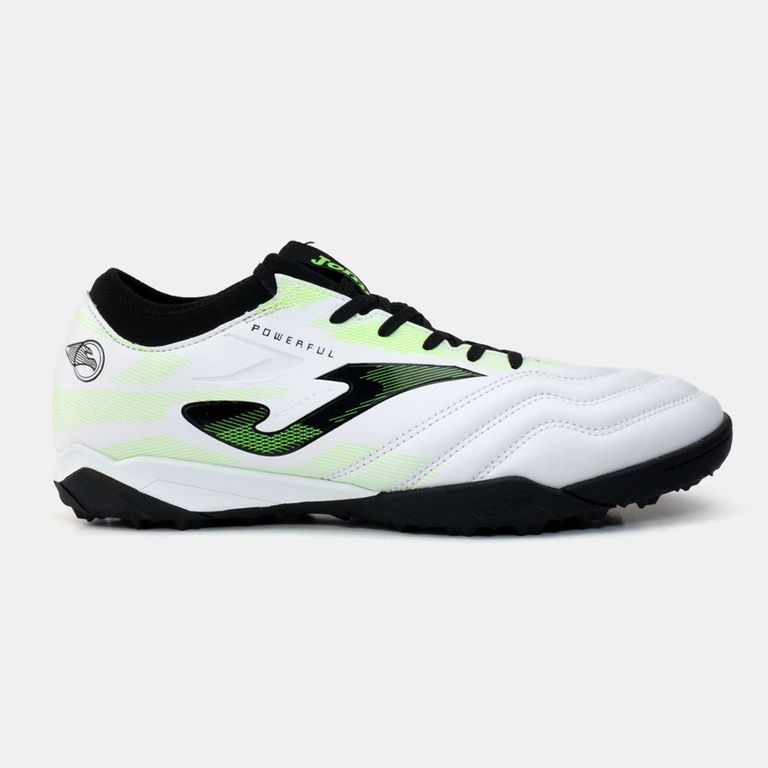 Zapatillas Futbol Powerful 2502 TF Blanco Negro Verde