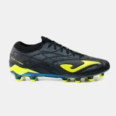 JOMA - Zapatillas Futbol Evolution Top 2531 FG Negro Amarillo Flúor