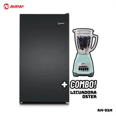 MIRAY - FRIGOBAR 93 L NEGRO - RM-94M + LICUADORA OSTER BLSTKAGVPB