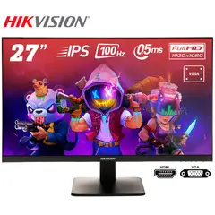 HIKVISION - MONITOR 27 IPS FULL HD LED 100HZ 5MS VGA HDMI