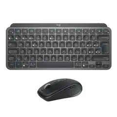 LOGITECH - Combo Teclado Mx Keys Mini + Mouse Mx Anywhere 3S Teclado Grafito