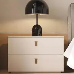 TU MESITA - Velador Moderno Delta Color Blanco