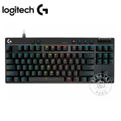 LOGITECH - Teclado Gaming USB-C Pro X TKL Rapid Analógico RGB