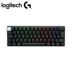 LOGITECH - TECLADO PRO X 60 LIGHTSPEED BT/ÓPTICO/65 HRS/RGB BLACK (920-011902)
