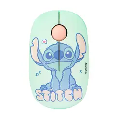 DISNEY CLASICOS - Mouse Inalambrico Stitch Disney Pastel