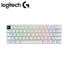 LOGITECH - TECLADO PRO X 60 LIGHTSPEED BT/ÓPTICO/65 HRS/RGB WHITE (920-011921)