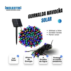 GENERICO - Guirnalda navideña solar
