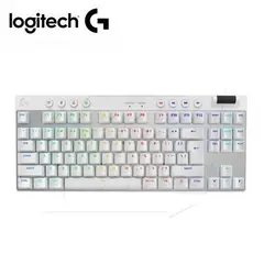 LOGITECH - TECLADO PRO X TKL LIGHTSPEED USB WHITE 920-012143