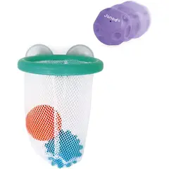 GENERICO - JANOD-Juego de Baloncesto «Tacti Basket» - con Lanzachorros - Juguete de Baño para Niños Pequeños J04708