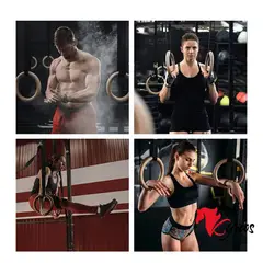 GENERICO - ANILLAS OLIMPICAS PARA ENTRENAR GIMNASIA OLIMPICA