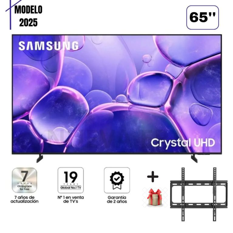 TELEVISOR 65 UN65U8000F CRYSTAL UHD SMART TV + RACK FIJO