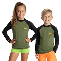 M YOWIE - Camiseta de Licra UV Jungle Commando Kids