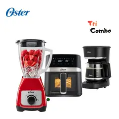 OSTER - Combo Licuadora BLSTKAGRRD - Freidora y Cafetera