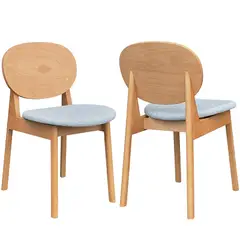 ZIYAZ - SILLA SIREN GRIS BNATURAL