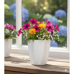 NACIONAL - Macetero de Cerámica Corona Esmaltada Lorategi