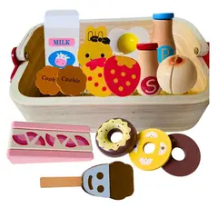 GENERICO - Set De Canasta Con Postre