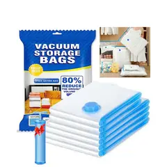 GENERICO - Set x5 Bolsas Al Vacío para almacenar Ropa